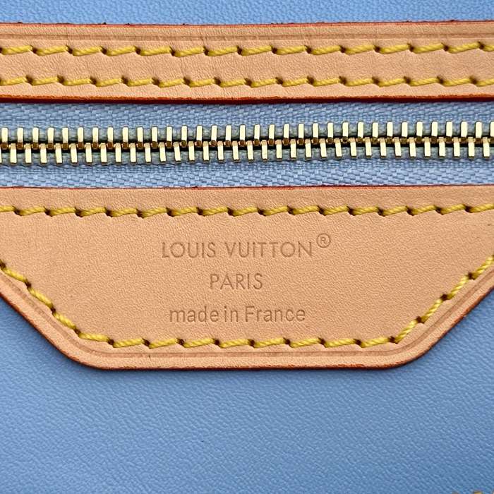 LOUIS VUITTON N40908 キャンバス パターン ブルー 斜め掛けバッグ レディース斜め掛け 30x21x17cm サイズ:30x21x17cm