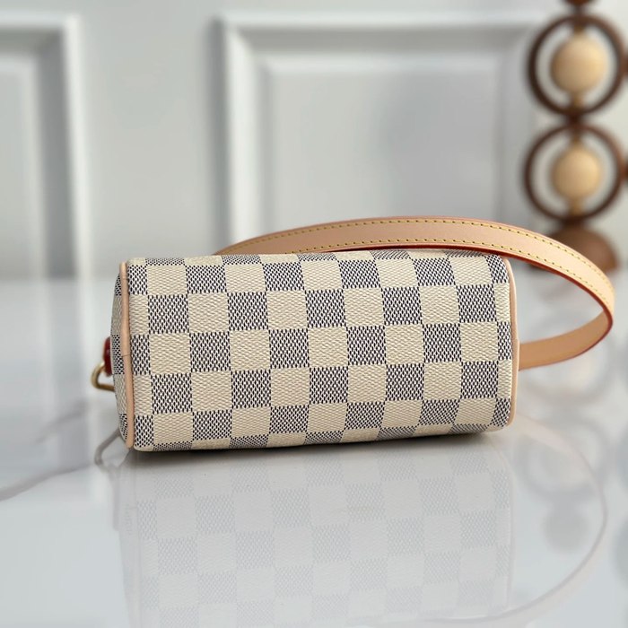 LOUIS VUITTON N40918 キャンバス パターン ブルー 斜め掛けバッグ レディース斜め掛け 16x10x7.5cm サイズ:16x10x7.5cm