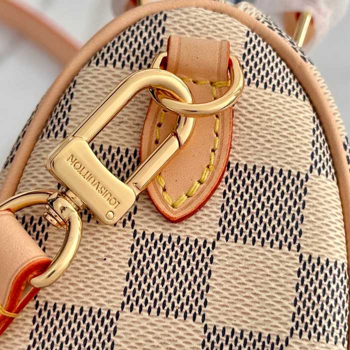 LOUIS VUITTON N40918 キャンバス パターン ブルー 斜め掛けバッグ レディース斜め掛け 16x10x7.5cm サイズ:16x10x7.5cm