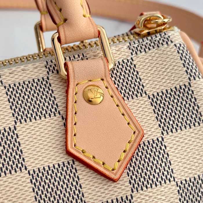 LOUIS VUITTON N40918 キャンバス パターン ブルー 斜め掛けバッグ レディース斜め掛け 16x10x7.5cm サイズ:16x10x7.5cm