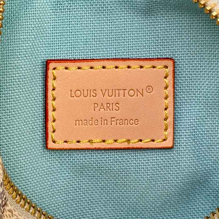 LOUIS VUITTON N40918 キャンバス パターン ブルー 斜め掛けバッグ レディース斜め掛け 16x10x7.5cm サイズ:16x10x7.5cm