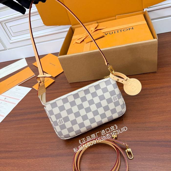 LOUIS VUITTON N40915 ボックスレザー 斜め掛けバッグ レディース斜め掛け 23.5x13.5cm サイズ:23.5x13.5cm LOUIS VUITTON N40915 ボックスレザー 斜め掛けバッグ レディース斜め掛け 23.5x13.5cm サイズ:23.5x13.5cm