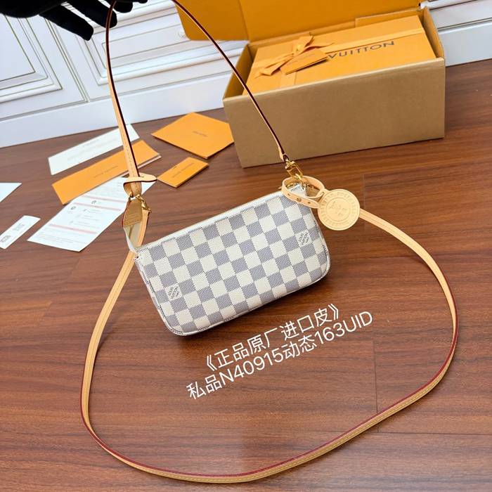 LOUIS VUITTON N40915 ボックスレザー 斜め掛けバッグ レディース斜め掛け 23.5x13.5cm サイズ:23.5x13.5cm