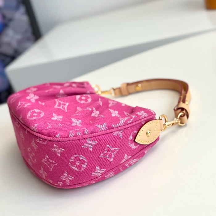 LOUIS VUITTON M28327 デニム モノグラム デニム ショルダーバッグ レディースショルダー 21x15cm サイズ:21x15cm