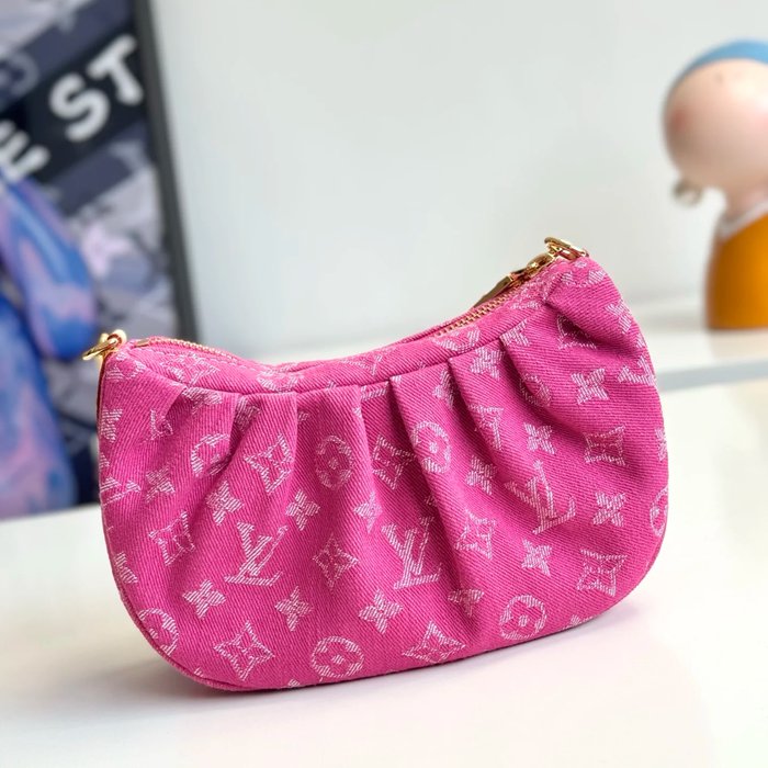 LOUIS VUITTON M28327 デニム モノグラム デニム ショルダーバッグ レディースショルダー 21x15cm サイズ:21x15cm