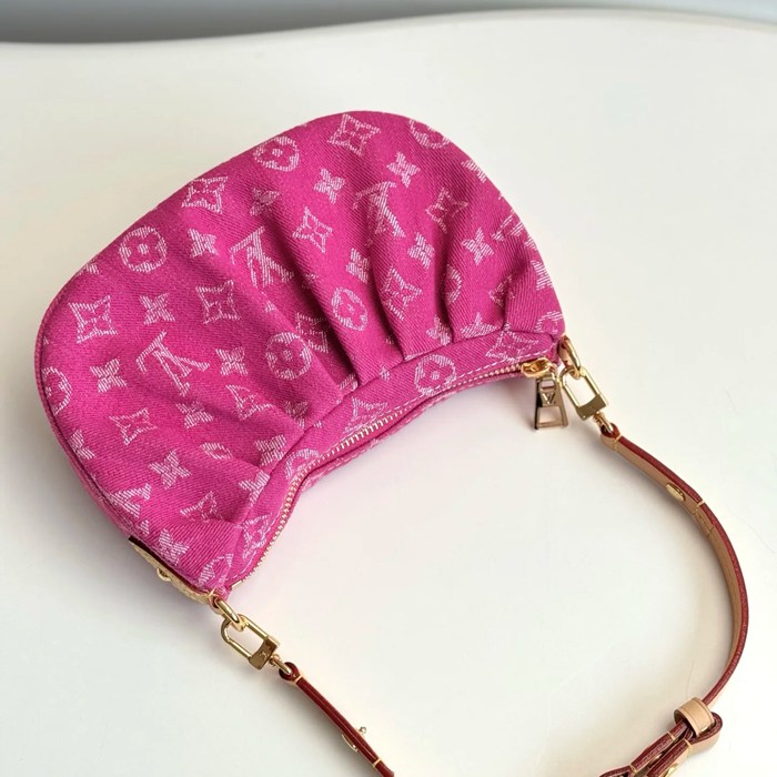 LOUIS VUITTON M28327 デニム モノグラム デニム ショルダーバッグ レディースショルダー 21x15cm サイズ:21x15cm