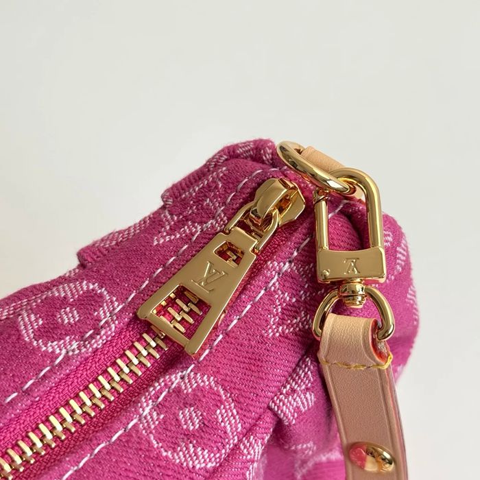 LOUIS VUITTON M28327 デニム モノグラム デニム ショルダーバッグ レディースショルダー 21x15cm サイズ:21x15cm