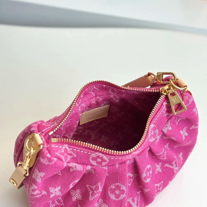 LOUIS VUITTON M28327 デニム モノグラム デニム ショルダーバッグ レディースショルダー 21x15cm サイズ:21x15cm