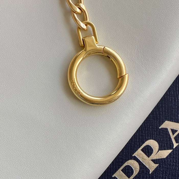 PRADA 1BC261 レザー ショルダーバッグ、ハンドバッグ、リュックサック、チェーンバッグ、ハンドバッグ チェーン、ヴィンテージ、クラシック 28x14cm サイズ:28x14cm