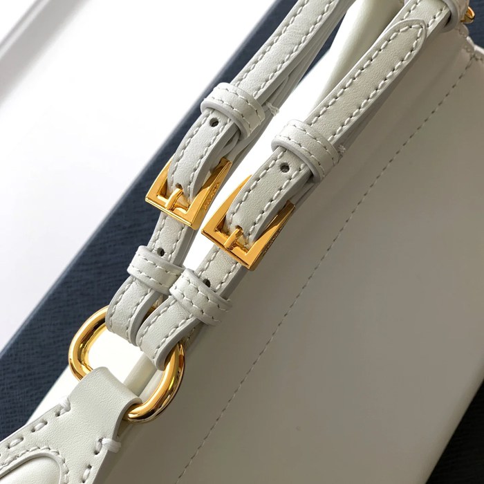PRADA 1BC262 レザー ゴールド ショルダーバッグ、ハンドバッグ、ハンドバッグ ヴィンテージ、クラシック 32x16x11cm サイズ:32x16x11cm