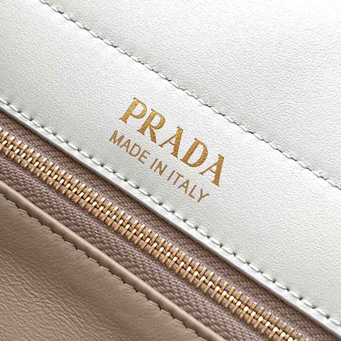 PRADA 1BC262 レザー ゴールド ショルダーバッグ、ハンドバッグ、ハンドバッグ ヴィンテージ、クラシック 32x16x11cm サイズ:32x16x11cm