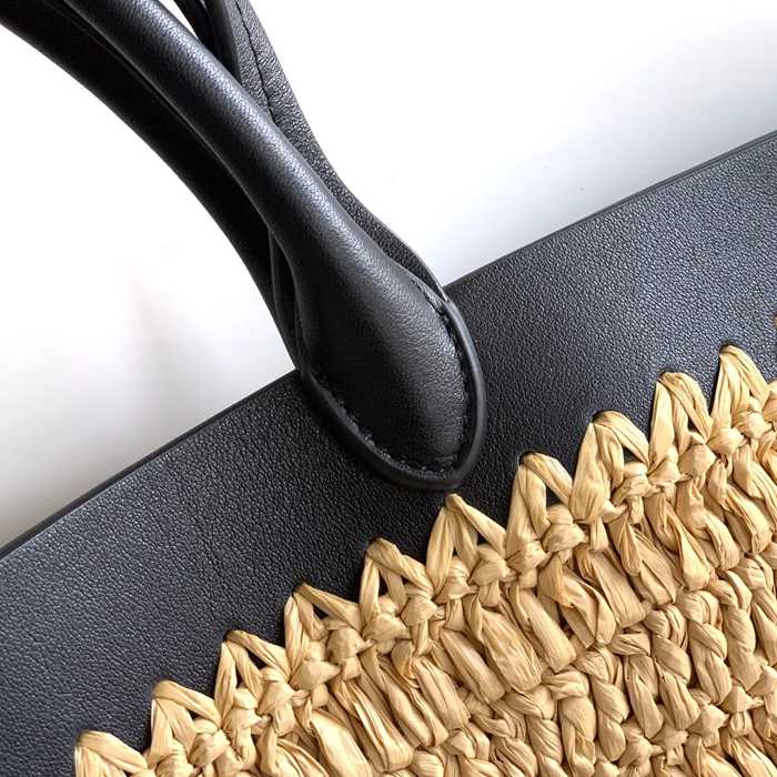 PRADA 1BG500 カーフスキン、編み プリント ショルダーバッグ、ハンドバッグ、トートバッグ 編み、トート、クラシック 26x25x15cm サイズ:26x25x15cm