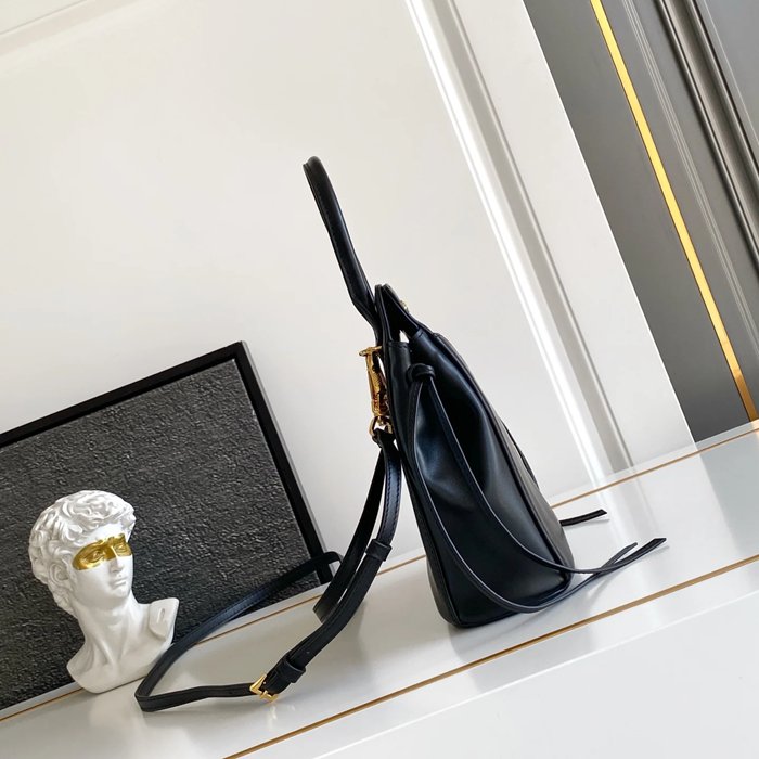 PRADA 1BA496 カーフスキン 斜め掛けバッグ、ショルダーバッグ、ハンドバッグ、ハンドバッグ ヴィンテージ 21x19cm サイズ:21x19cm