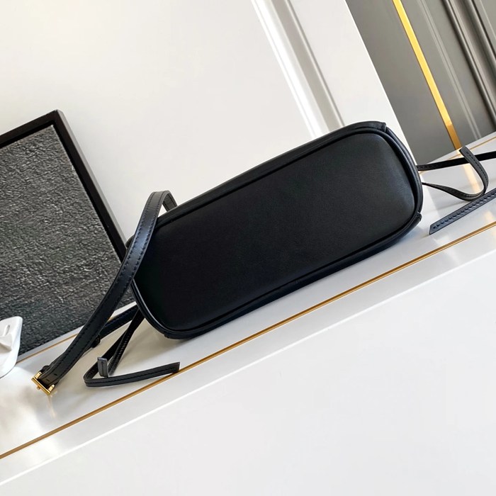 PRADA 1BA496 カーフスキン 斜め掛けバッグ、ショルダーバッグ、ハンドバッグ、ハンドバッグ ヴィンテージ 21x19cm サイズ:21x19cm