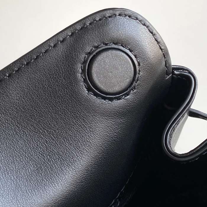 PRADA 1BA496 カーフスキン 斜め掛けバッグ、ショルダーバッグ、ハンドバッグ、ハンドバッグ ヴィンテージ 21x19cm サイズ:21x19cm
