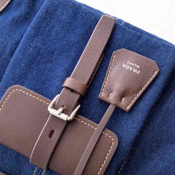 PRADA 1BA433 カーフスキン 斜め掛けバッグ、ショルダーバッグ、ハンドバッグ 大 38x24x12cm サイズ:38x24x12cm