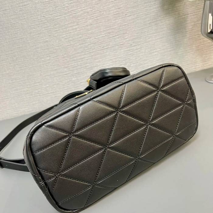 PRADA 1BG548 カーフスキン、ラムレザー プリント 斜め掛けバッグ、ショルダーバッグ、トートバッグ、ハンドバッグ トート、ミニ 26x17x14cm サイズ:26x17x14cm