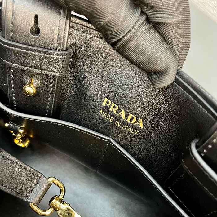 PRADA 1BG548 カーフスキン、ラムレザー プリント 斜め掛けバッグ、ショルダーバッグ、トートバッグ、ハンドバッグ トート、ミニ 26x17x14cm サイズ:26x17x14cm