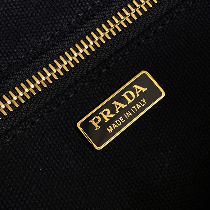 PRADA 1BG464 キャンバス、リネン プリント 斜め掛けバッグ、ショルダーバッグ、ハンドバッグ、ハンドバッグ ソフトラックス、編み、クラシック 26x19x15cm サイズ:26x19x15cm