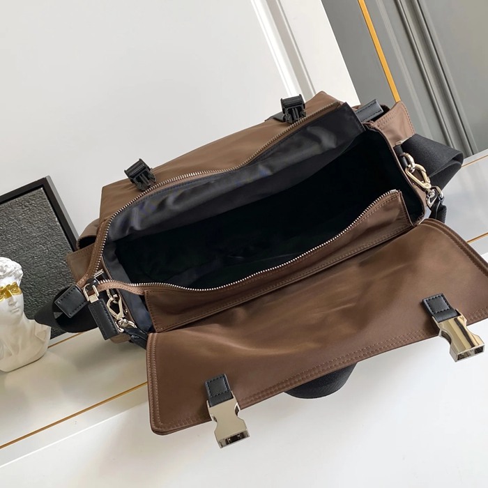 PRADA 2VD082 ナイロン、レザー 斜め掛けバッグ、ショルダーバッグ、ハンドバッグ ナイロン、クラシック 42x22x20cm サイズ:42x22x20cm