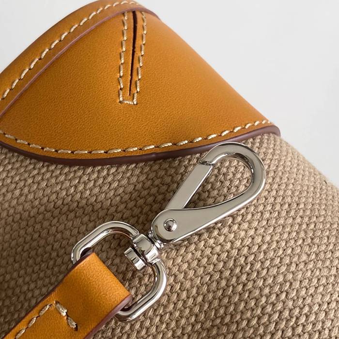 PRADA 1BA486 カーフスキン、リネン プリント 斜め掛けバッグ、ショルダーバッグ、ハンドバッグ、ハンドバッグ ソフトラックス、ヴィンテージ、ミニ 24x12cm サイズ:24x12cm