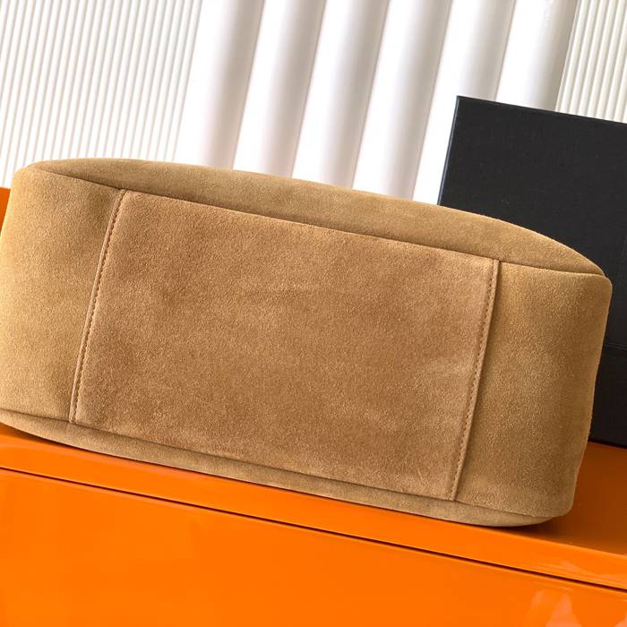 SAINT LAURENT 753837 マット ゴールド、マット 脇下バッグ 大、クラシック 31x30x13cm サイズ:31x30x13cm