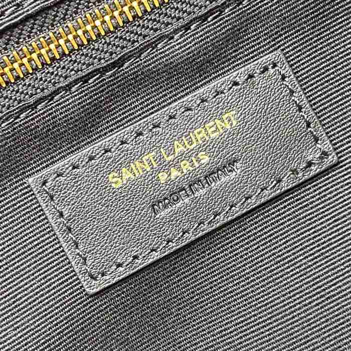 SAINT LAURENT 858160 ラムレザー レッド、ゴールド ハンドバッグ イカール 47x35x15cm サイズ:47x35x15cm