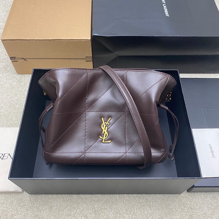 SAINT LAURENT 862712 ラムレザー ゴールド トートバッグ ジェイミー 26x18x11cm サイズ:26x18x11cm