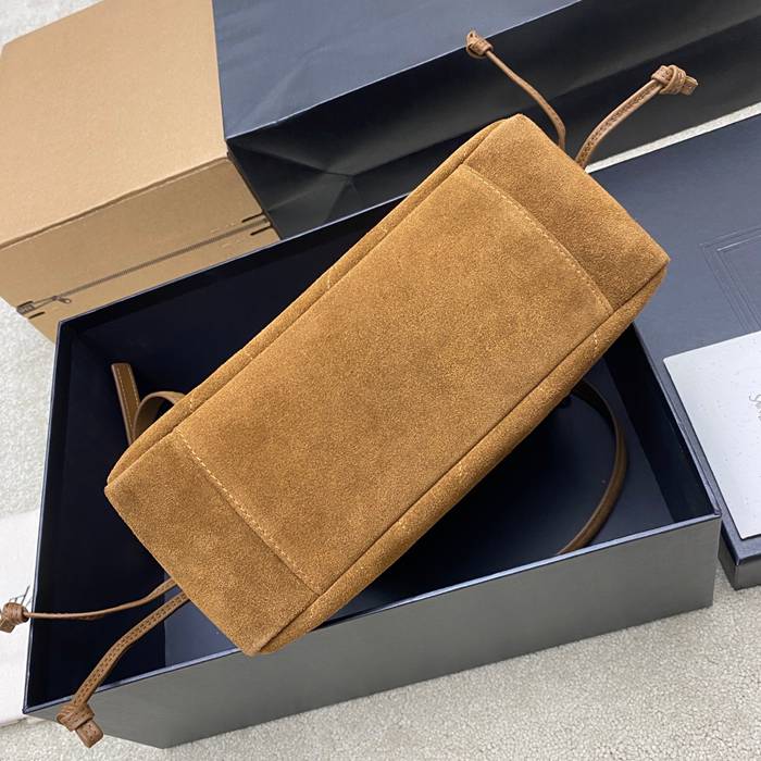 SAINT LAURENT 862712 マット ブラウン、ゴールド、マット トートバッグ ジェイミー 26x18x11cm サイズ:26x18x11cm