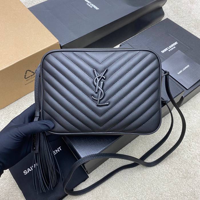 SAINT LAURENT 505730 ブラック 斜め掛けバッグ クラシック 23x16cm サイズ:23x16cm