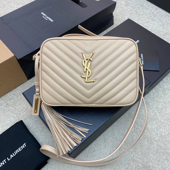 SAINT LAURENT 505730 ゴールド 斜め掛けバッグ クラシック 23x16cm サイズ:23x16cm