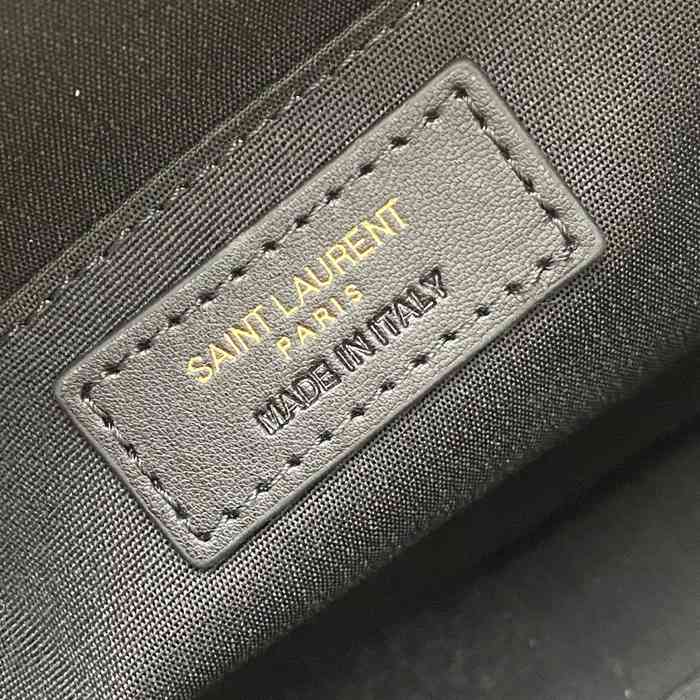 SAINT LAURENT 505730 グレー、ゴールド 斜め掛けバッグ クラシック 23x16cm サイズ:23x16cm