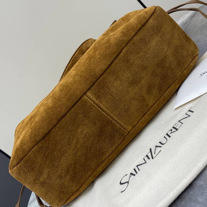 SAINT LAURENT 833948 ラムレザー、マット ゴールド、キャラメル、マット トートバッグ、脇下バッグ ジェイミー 29x27x11cm サイズ:29x27x11cm