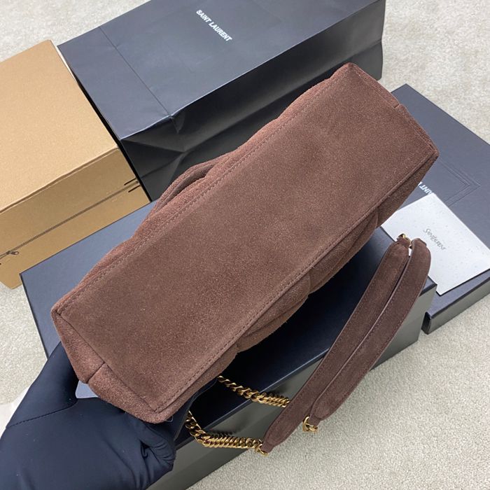 SAINT LAURENT 577476 マット ゴールド、マット 斜め掛けバッグ チェーン、クラシック 29x17x11cm サイズ:29x17x11cm
