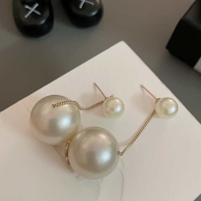 シャネル スタイル ピアス パール