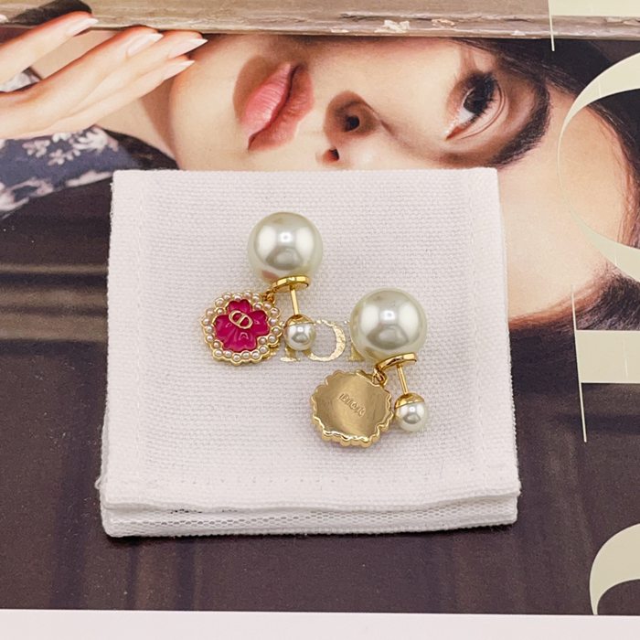 ディオール スタイル ピアス クローバー