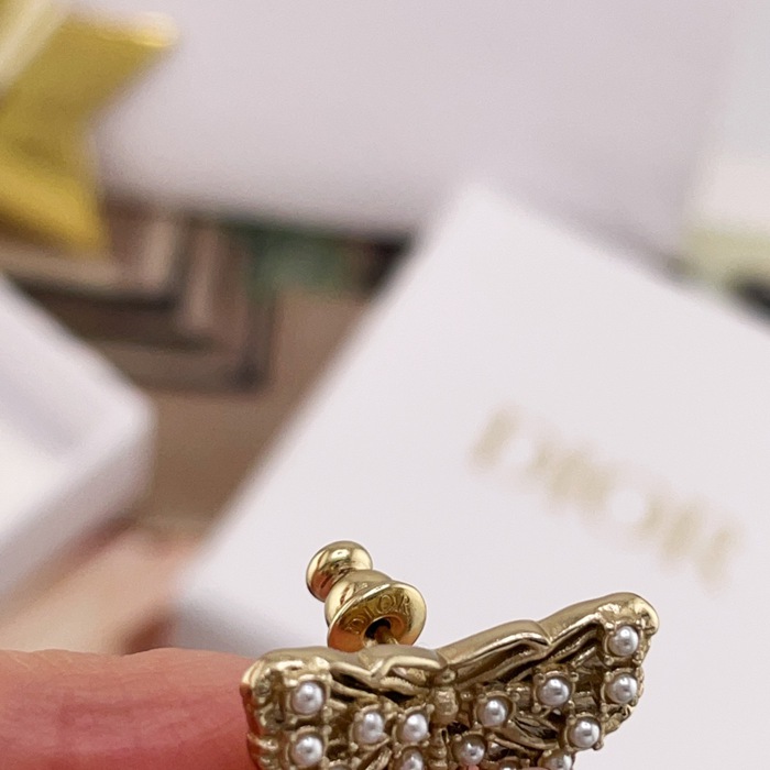 ディオール スタイル ピアス バタフライ