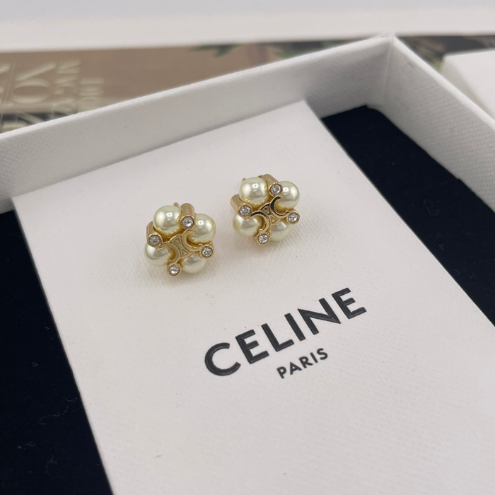 シャネル スタイル ピアス スクエア パール