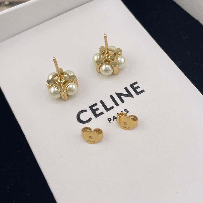 シャネル スタイル ピアス スクエア パール