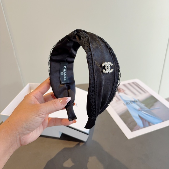 シャネル スタイル ヘアバンド ダブルC