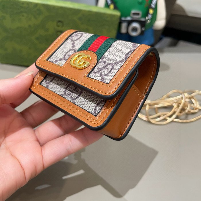 グッチ スタイル オフィディア イヤホンケース キーリング チャーム