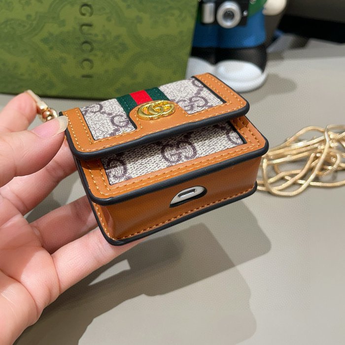 グッチ スタイル オフィディア イヤホンケース キーリング チャーム