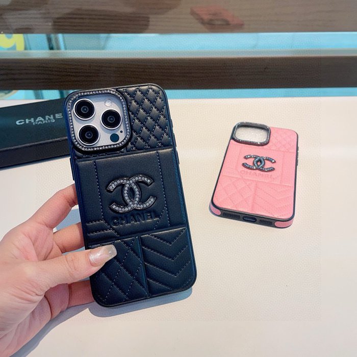 シャネル スタイル スマホケース
