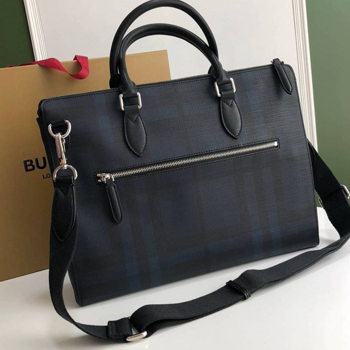 BURBERRY ブリーフケース スモーキーチェック メンズ 40×30×9cm BURBERRY ブリーフケース スモーキーチェック メンズ 40×30×9cm
