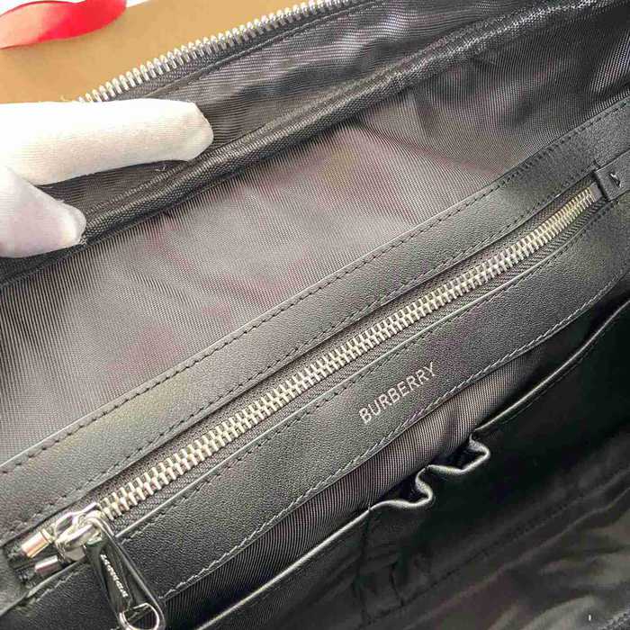 BURBERRY ロンドン チェック ブリーフケース メンズ 37×27×9cm