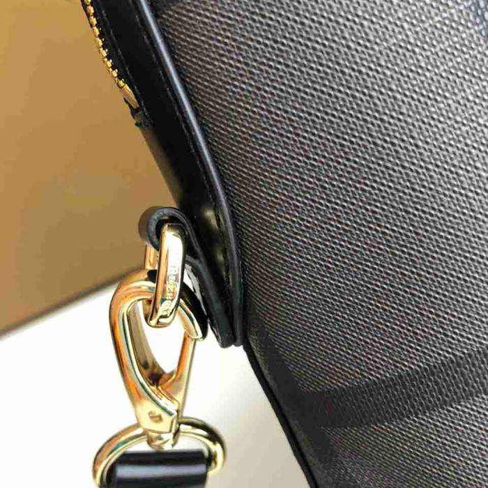BURBERRY ブリーフケース スモーキーチェック メンズ 37×27×5.5cm