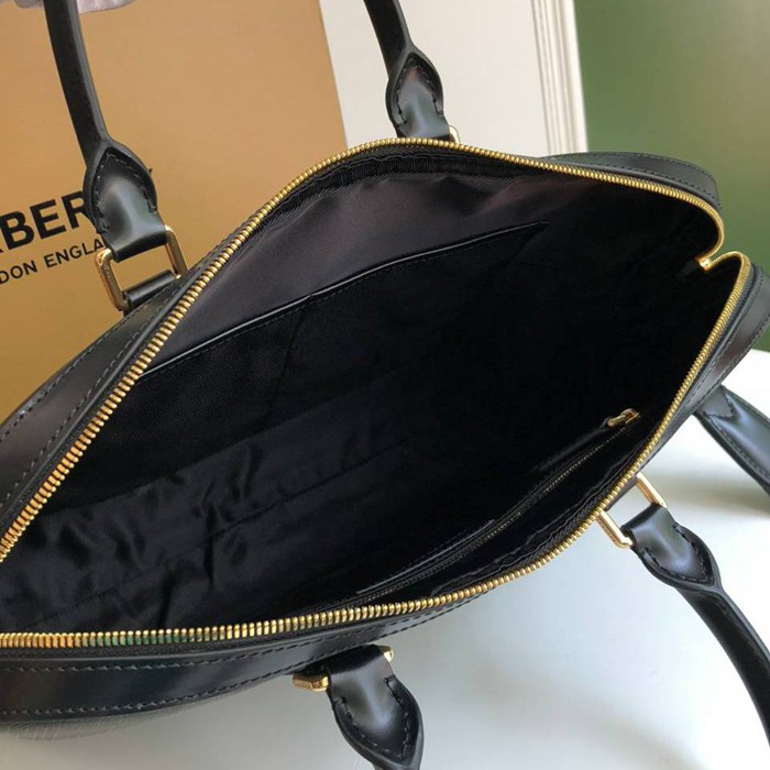 BURBERRY ブリーフケース スモーキーチェック メンズ 37×27×5.5cm