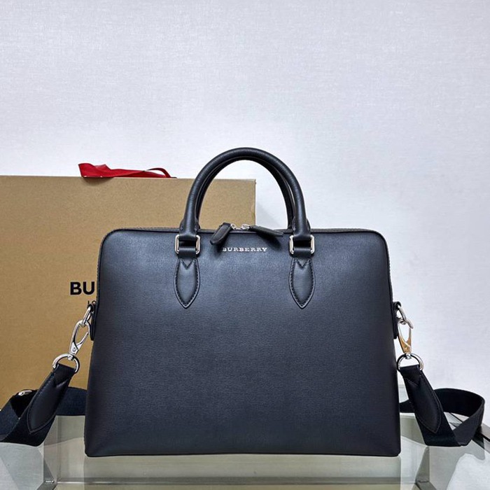 BURBERRY バロー ドキュメントケース レザー メンズ 37×27×5.5cm BURBERRY バロー ドキュメントケース レザー メンズ 37×27×5.5cm