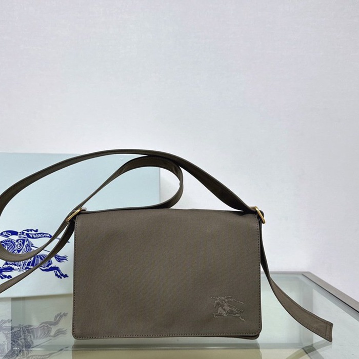 BURBERRY ショルダーバッグ コットンブレンド メンズ 25×16×8cm BURBERRY ショルダーバッグ コットンブレンド メンズ 25×16×8cm