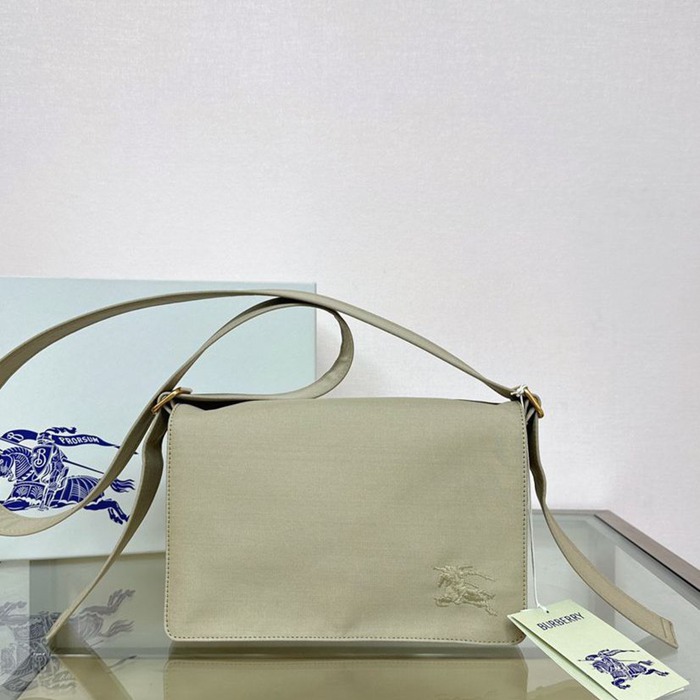 BURBERRY ショルダーバッグ コットンブレンド メンズ 25×16×8cm BURBERRY ショルダーバッグ コットンブレンド メンズ 25×16×8cm